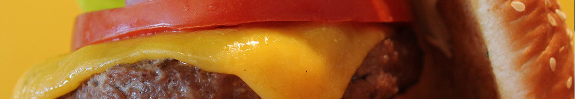 Eating Burger at Burgers on Boards.